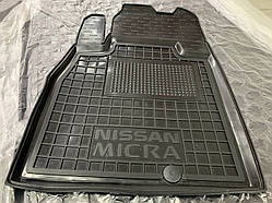 Водійський коврик в салон NISSAN Micra з 2013 р.(AVTO-GUMM)