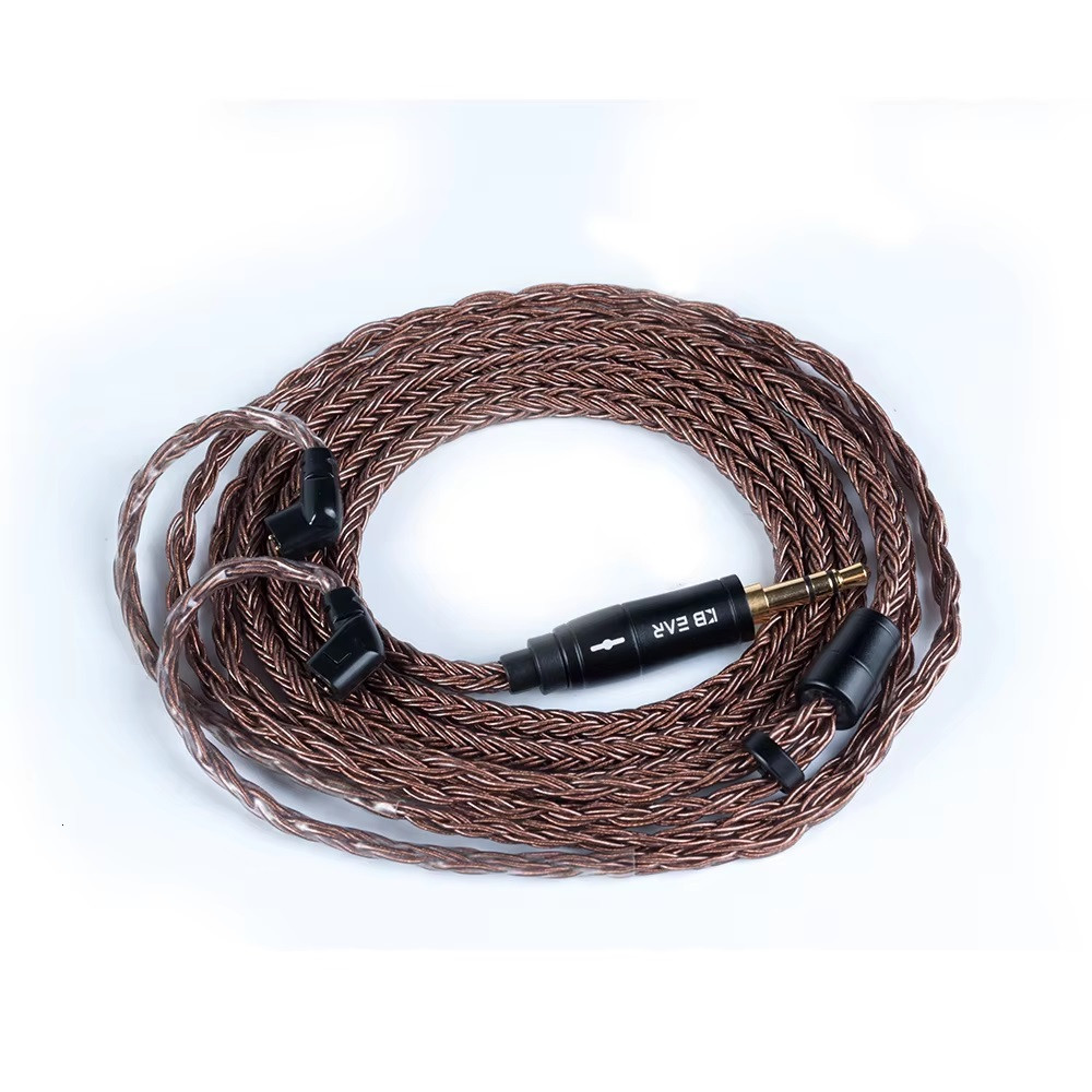 ⇒ Kbear 16 Core Pure Copper Upgrade Cable (Jack 3.5 C-pin) – 16-ти жильний мідний кабель для навушників, фото 1