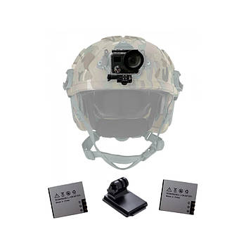 Екшн-камера AirOn ProCam 8 Tactical Helm Kit (4822356754510)