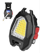 Міні ліхтарик брелок Multifunctional RB-441 COB білий жовтий червоне світло світильник з карабіном відкривачем