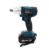 Акумуляторний гайковерт BOSCH GDR360-Li PRO (36V, 5AH). АКБ гайковерт Бош, фото 3