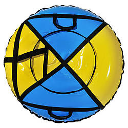 Тюбінг плюшка для катання на снігу "Патріот" 100 см