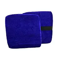 Подушки гімнастичні для розтяжки з резинкою під ноги Gemini 16,5 x 16,5 x 3 см ПАРА, фото 2