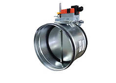 Канальні універсальні повітряні клапани з приводом C-KVK