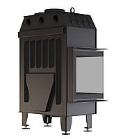 Камінна топка BOKAR 755047 L (15,2 kW ) white ceramatex, фото 9