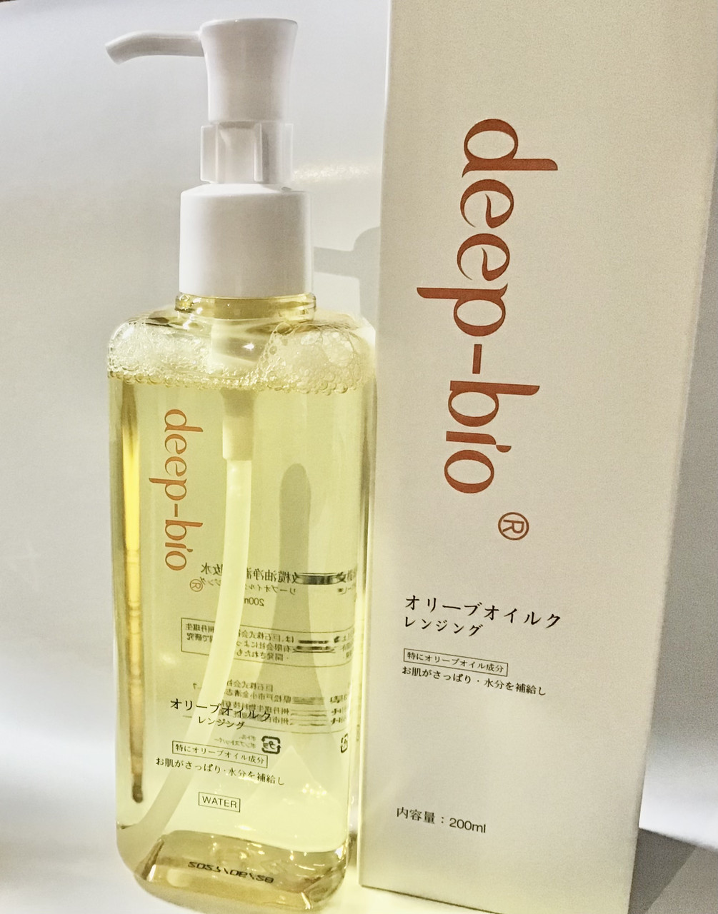 Deep-bio Ніжна гідрофільна олія для зняття макіяжу на водній основі 200 ml