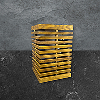 Нічник з натурального дерева "Куб" без аккумулятор та typ-c