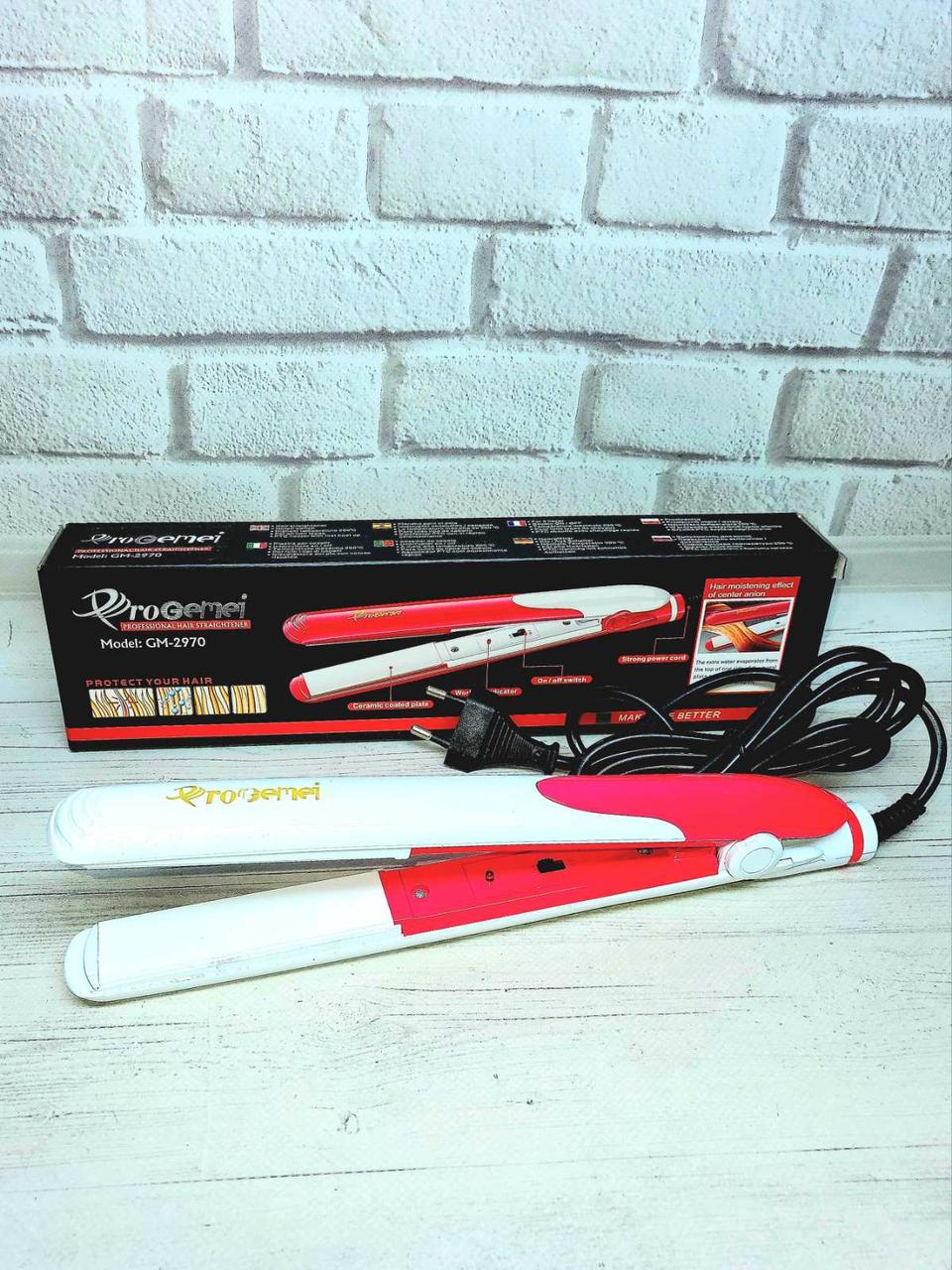 Плойка-праска Geemy GM2970