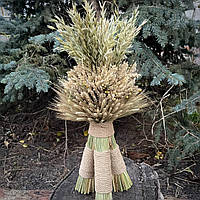 Різдвяний Дідух комбінований з різних колосків 50 см