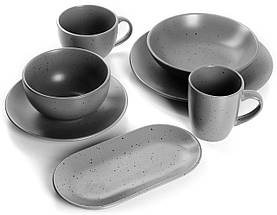 Сервіз столовий Limited Edition SANDY GREY 18 предметів (ТЕХ ТАРА), фото 3
