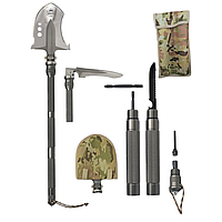 Лопата туристична зі знімною ручкою 17-в-1 Martinez Albainox (33085)