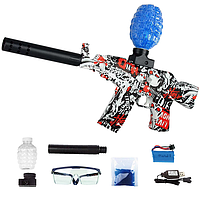 Дитячий автомат Орбіган АК-47 на акумуляторі з орбізами BabyToys