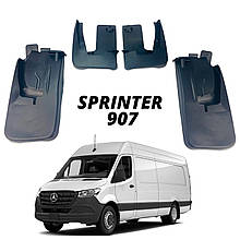 Бризковики Mercedes Sprinter (907) / VW Crafter 2018+ комплект 4ш Rotweiss