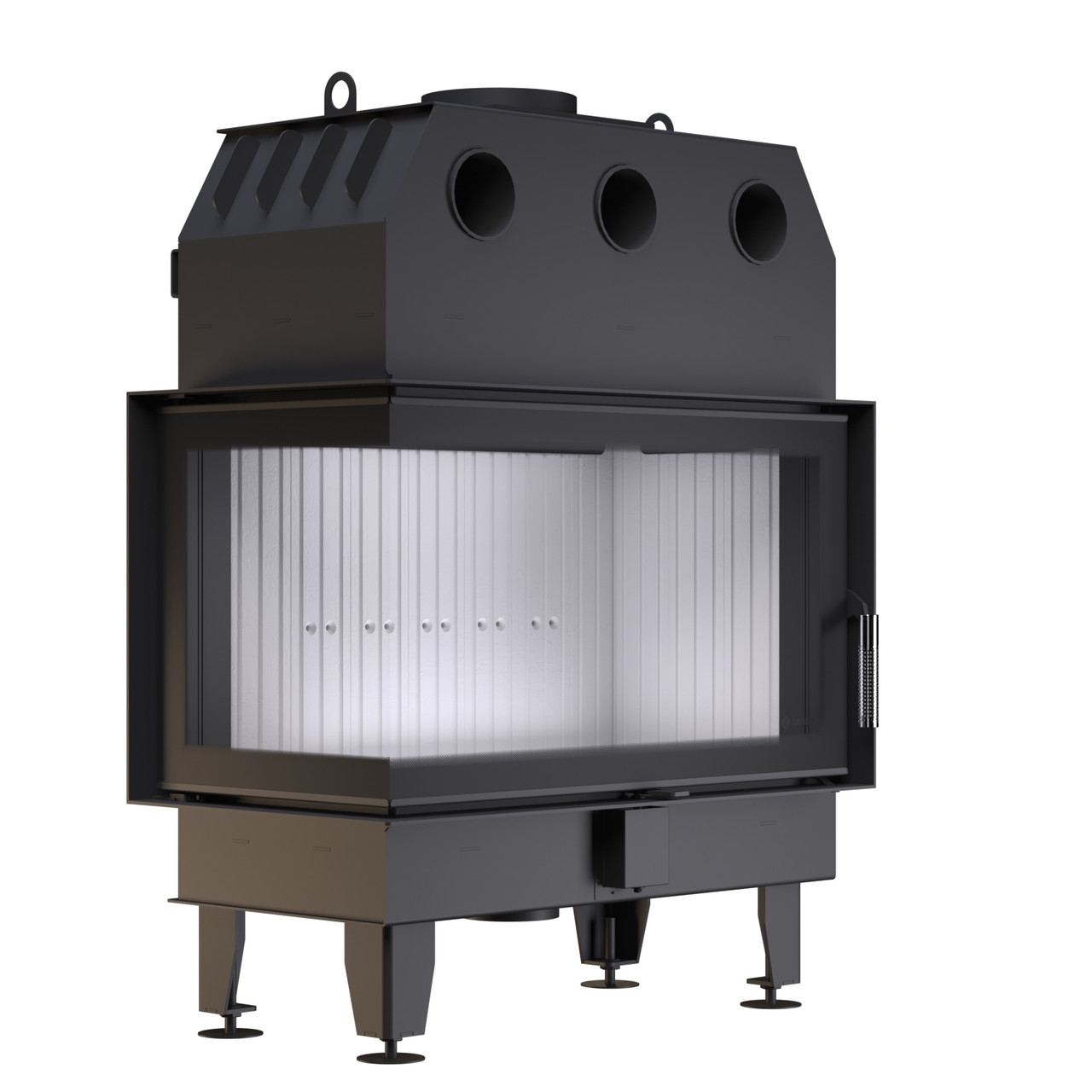 Камінна топка BOKAR 855047 L (17,0 kW ) white ceramatex, фото 1