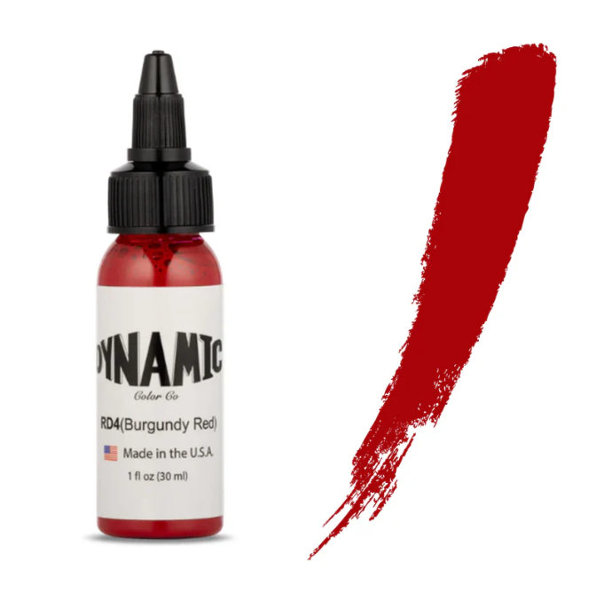 30 мл Тату-фарба Dynamic Burgundy Red