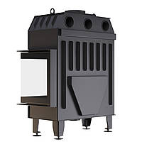 Камінна топка BOKAR 855047 R (17,0 kW ) white ceramatex, фото 9
