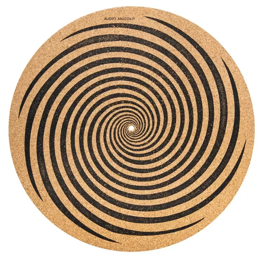 Сліпмат Audio Anatomy Spiral Cork - Diameter 295mm - Thickness 3mm, фото 1