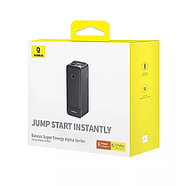 Пусковий пристрій для автомобільних акумуляторів Baseus Super Energy Alpha Series Jump Starter 600A, фото 6
