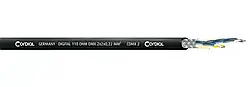 Кабель Cordial CDMX 2 BLACK 100