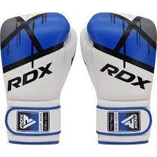 Боксерські рукавиці RDX F7 Ego Blue 14 унцій