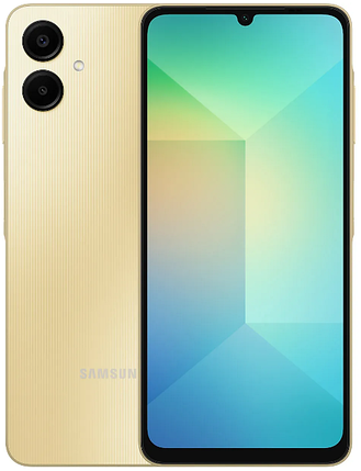 Смартфон Samsung Galaxy A06 4/128GB Gold (SM-A065FZDGSEK) UA UCRF Гарантія 12 місяців, фото 1