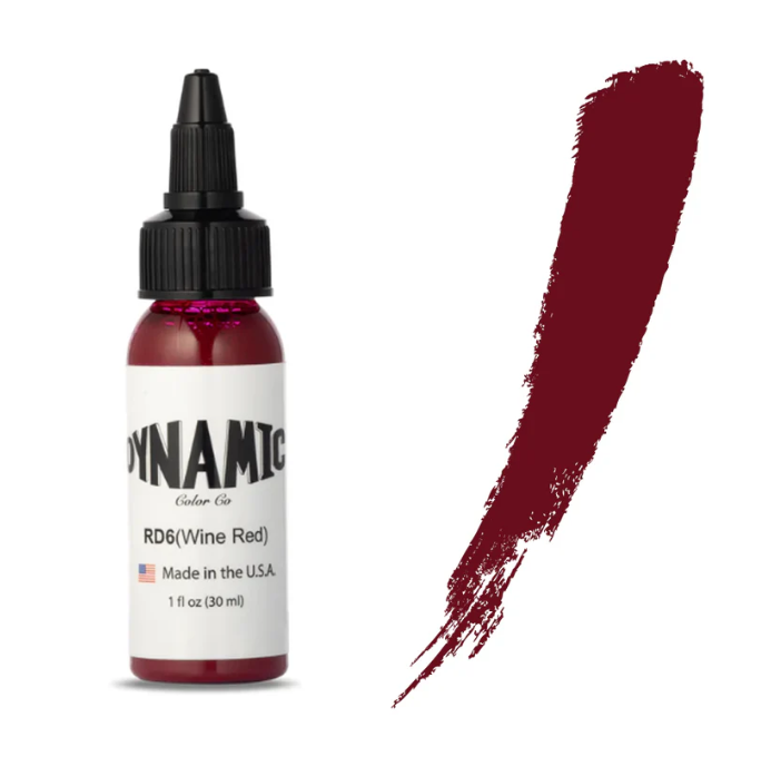 30 мл Тату-фарба Dynamic Wine Red, фото 1