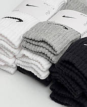 Набір високі чоловічі шкарпетки Nike Dri-Fit (41-45) 3 пари, фото 4