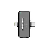 Подвійний бездротовий радіо мікрофон ТАКСТАР V4 Dual для Apple та Андроїд, фото 3