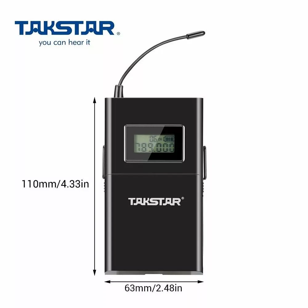 Приймач для систем персонального моніторингу Takstar WPM-200R, фото 1