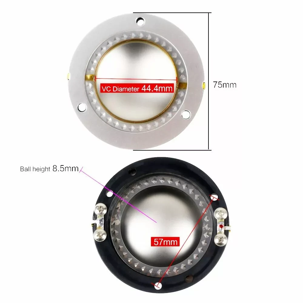 Ремкомплект для JBL 2420H/2425J/2426J, Діафрагма VC 44,4 мм 8Ohm JB34060