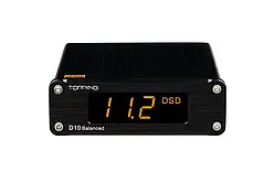 TOPPING D10 Balanced Black Балансний цифро-аналоговий перетворювач (ЦАП)