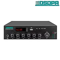 DSPPA MP250UB — це міні-цифровий підсилювач мікшера 250Вт Class D висотою 1,5U з USB/FM/Bluetooth