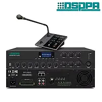 DSPPA DMA6350U 350Вт, 6-зонний цифровий мікшер-підсилювач з віддаленою станцією пейджингу