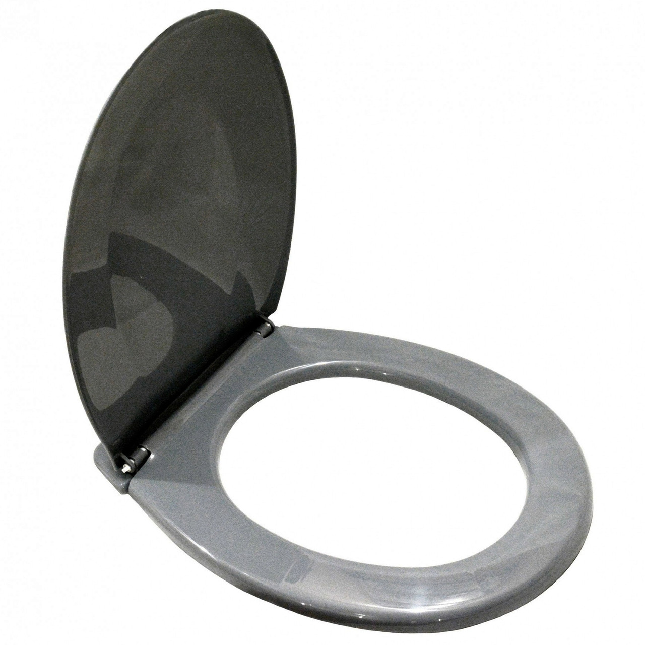 Кришка сидіння для унітаза Sydanit СД-21 сіра поліпропілен, фото 1