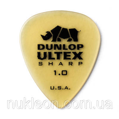 Популярний! Медіатор Jim Dunlop Ultex Sharp Pick 1.0mm 6 шт. (433P1.0) — Найкраща якість тільки на