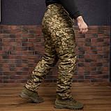 Штани ріп-стоп піксель утеплені зимові тактичні, фото 3