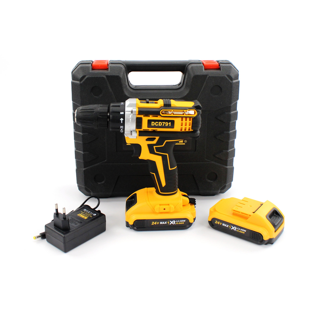 Акумуляторний шуруповерт DeWALT DCD791 (24V, 6AH) Акумуляторна дриль-шуруповерт Деволт