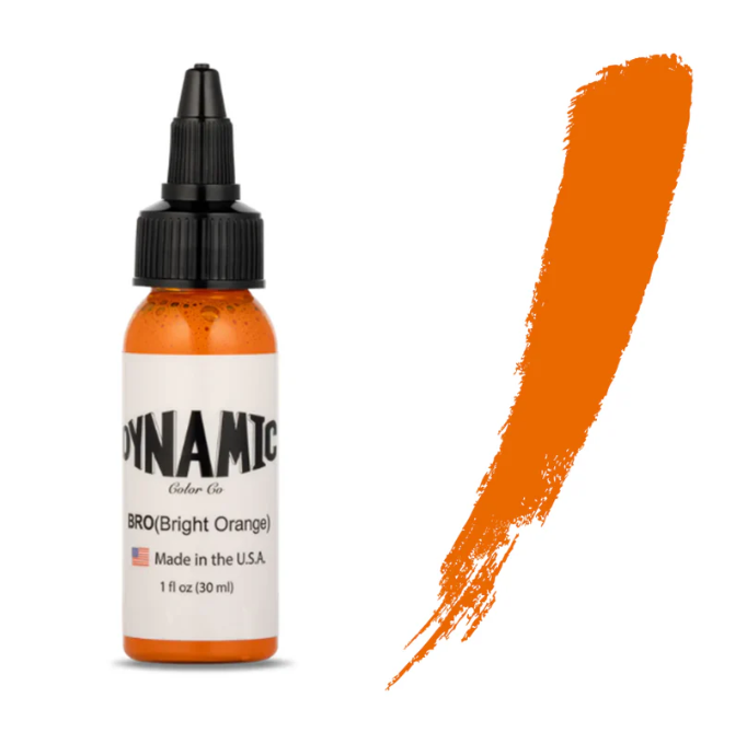 30 мл Тату-фарба Dynamic Orange