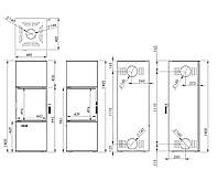 Сталева піч BOKAR Forum (9,2 kW) White Ceramtex, фото 11
