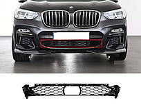 Решітки в бампер  середня ( під радар ) M-Paket на BMW X3 G01 2018-2022 року