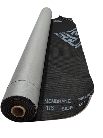 Мембрана 120 (75 м2-рулон) RoofGuard OPTIMA гідроізоляційна, супердифузійна тришарова Так, фото 3