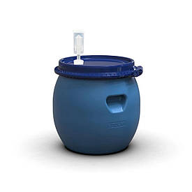 Бочка для бродіння , герметична 35 л з винним клапаном U-подібний Так