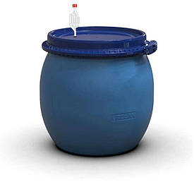 Бочка для бродіння , герметична 80 л з винним клапаном S-подібний Так