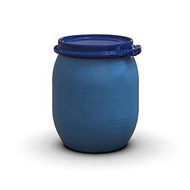 Бочка пластикова з хомутом 100 літрів Так