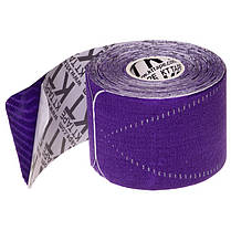 Кінезіо тейп (Kinesio tape) KTTP PRO BC-4784 розмір 5смх5м фіолетовий Код BC-4784, фото 3