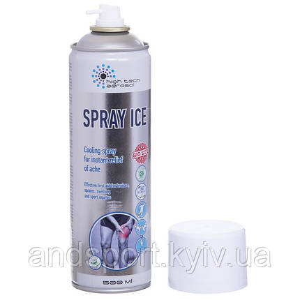 Заморожування спортивне HTA SPRAY ICE 500ml UR VP-2969 (балон-спрей) Код VP-2969, фото 3