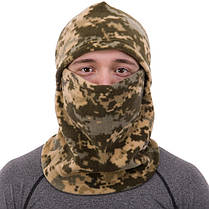 Балаклава підшоломник мультифункціональна 3 в 1 CHAMPION C-00628 2XL камуфляж Marpat Код C-00628, фото 3
