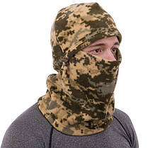 Балаклава підшоломник мультифункціональна 3 в 1 CHAMPION C-00628 2XL камуфляж Marpat Код C-00628, фото 4