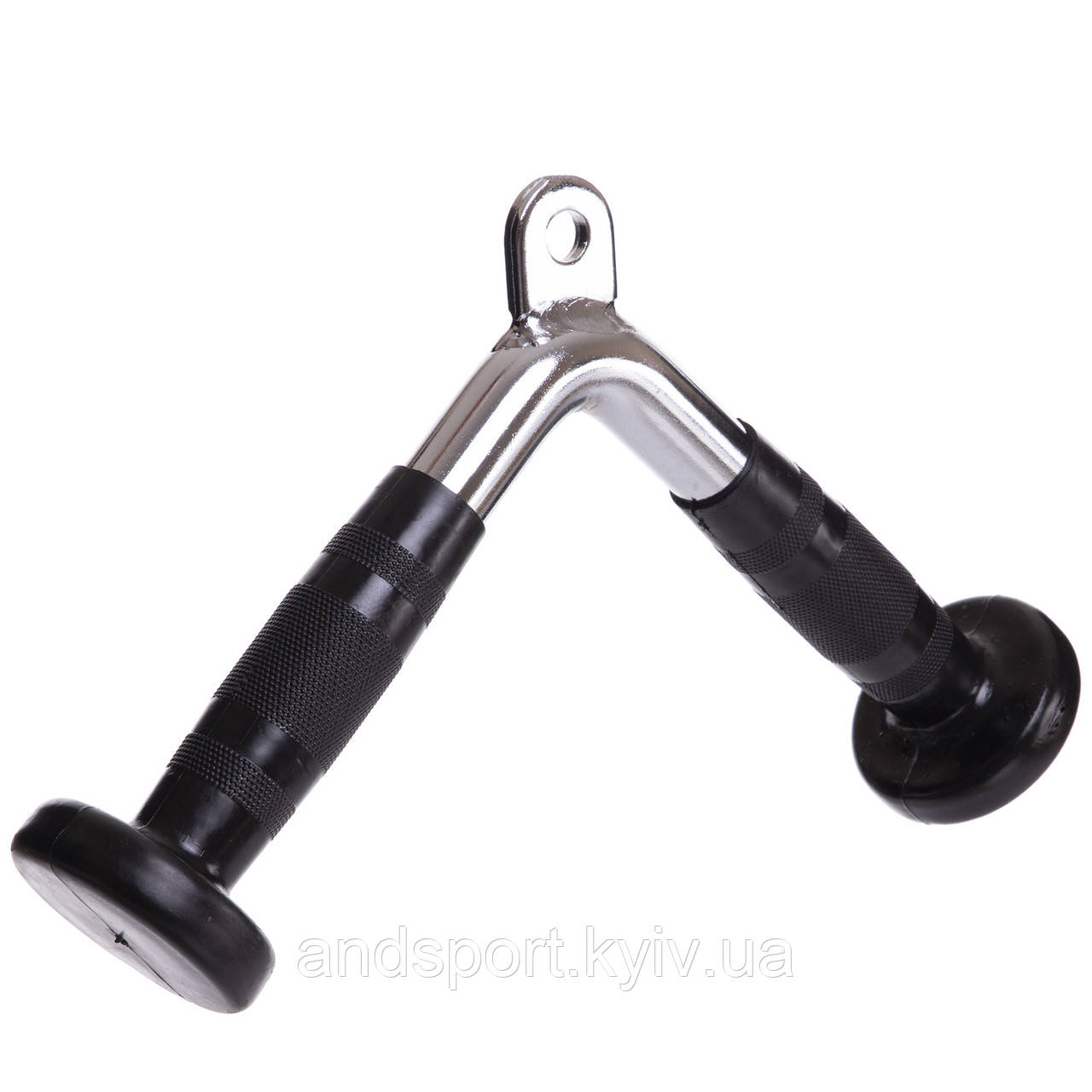 Ручка для тяги на трицепс V-подібна прогумована Zelart TA-2737 Код TA-2737