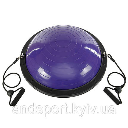 Півсфера для фітнесу з еспандерами BOSU SPOINT FI-1924 кольори в асортименті Код FI-1924, фото 1